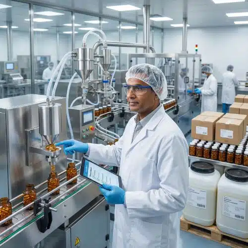 Nutraceutical Production Floor